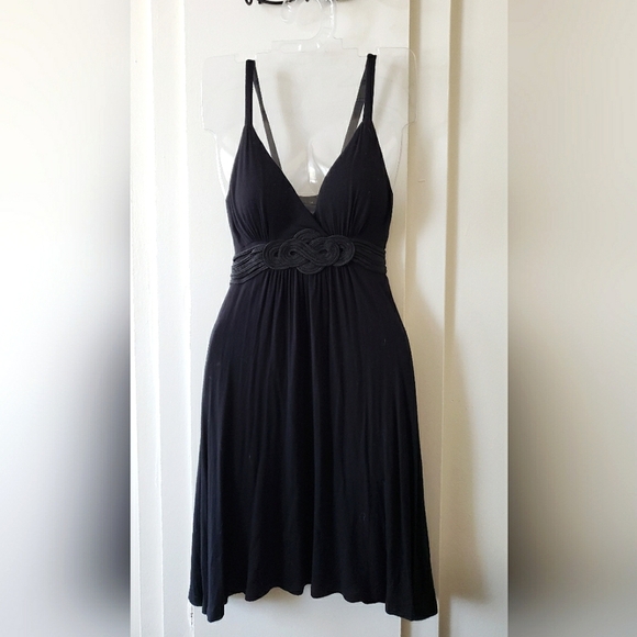 3/$20 Papaya Spaghetti Strap Black Dress - Picture 1 of 4